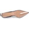 imageSHEMEE Womens Clear Stiletto High Heel Pumps Pointed Toe Transparent PVC Thin Heels Elegant Court ShoesBlack
