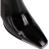 imageSHEMEE Womens Square Toe Chunky Heeled Knee High Boots Block Heels Tall Boot with Side ZipperBlack 2
