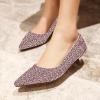 imageSHEMEE Womens Sequin Kitten Heel Wedding Pumps Pointed Toe Sparkly Party Wear Glitter Bridal ShoesAll Pink