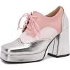 Silver/White/Pink