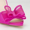 imageSHEMEE Womens Peep Toe High Heeled Mule Sandals Sexy Pointy Toe Stiletto Heels Slide Sandal Stage Show Catwalk ShoesHot Pink