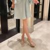 imageSHEMEE Womens Strappy Sandals Open Toe High Heels Ankle Strap Heeled Sandals for Women Summer Nightclub Party Dress ShoesSilver Style1