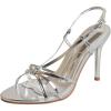 imageSHEMEE Womens Strappy Sandals Open Toe High Heels Ankle Strap Heeled Sandals for Women Summer Nightclub Party Dress ShoesSilver Style2