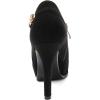 imageSHEMEE Womens Platform Stiletto High Heel Ankle Booties Thin Heels Pumps Side Zip Short Boots ShoesBlack