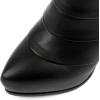 imageSHEMEE Womens Platform Stiletto High Heel Ankle Booties Thin Heels Pumps Side Zip Short Boots ShoesBlackpu02