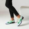 imageSHEMEE Womens Chunky Low Heels Oxfords Saddle Shoes Creeper Vintage Wingtip Brogues Perforated Flats Lace Up Pumps101 Green