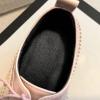 imageSHEMEE Womens Patent Leather Wedge Heel Platform Oxfords Pumps Wingtip Lace Up Round Toe Brogues Sneaker ShoesPink