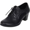 imageSHEMEE Womens Chunky Lace Up Vintage Oxfords Dress Pumps Round Toe Block Mid Heels Retro Brogues ShoesBlack