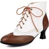 Brown/White