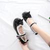 image:imageSHEMEE Womens Kawaii Sweet Bow Heels Cosplay Dress Shoes Chunky Platform Mid Block Heels Buckle Ankle Strap Mary Jane PumpsBlack 02