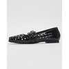 image:imageSHEMEE Womens Mesh Mary Jane Flats Square Closed Toe Jelly Ballet Flats Cutout Jellies Sandals Hollow Buckle Strap Ballerina Shoe Summer Breathable Party Dress Pumps ShoesBlack